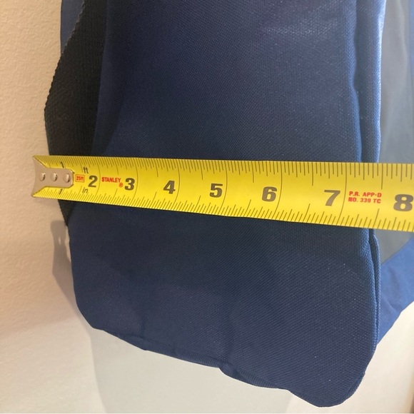 ISSEY MIYAKE Parfum Canvas Zipper Top Shoulder Strap overnight Tote Bag - Picture 5 of 10